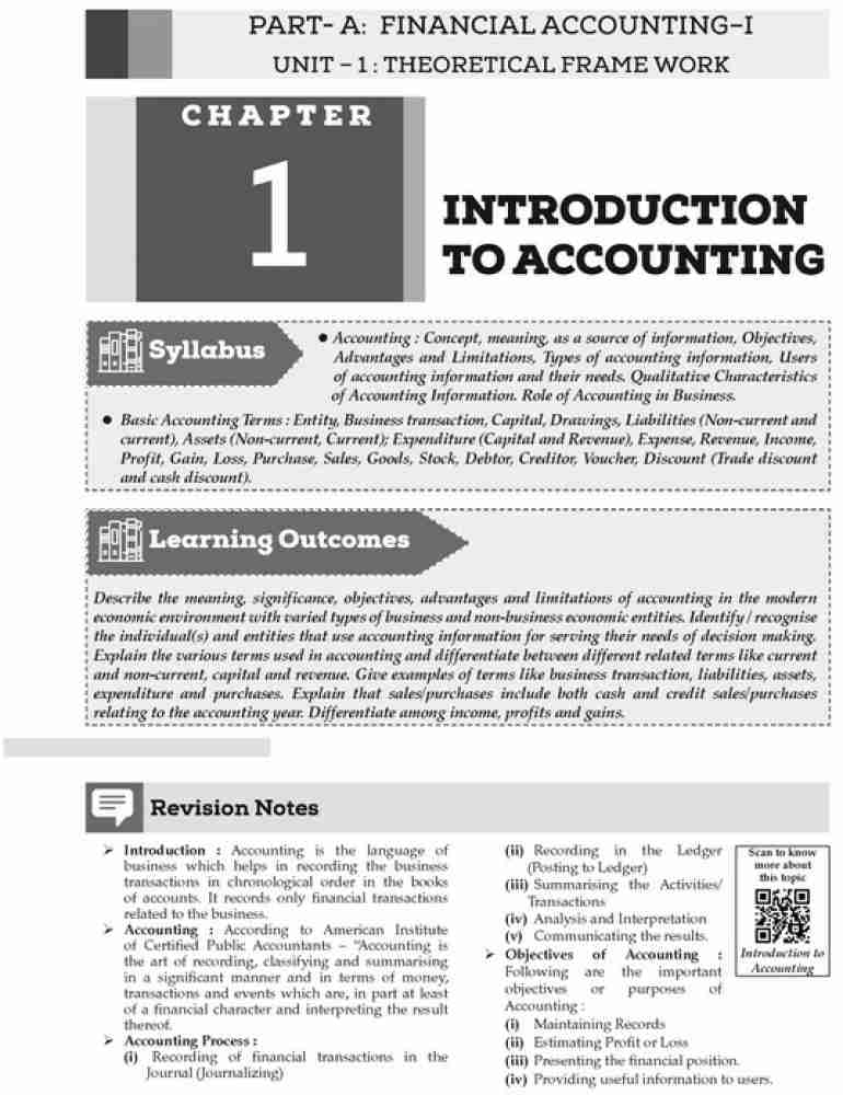 Accounting Concept - Meaning, Types, Objectives, Advantages
