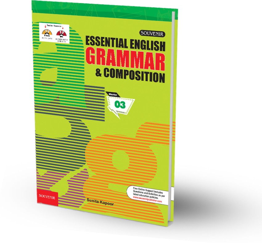 SOUVENIR ESSENTIAL ENGLISH GRAMMAR & COMPOSITION CLASS 3: Buy