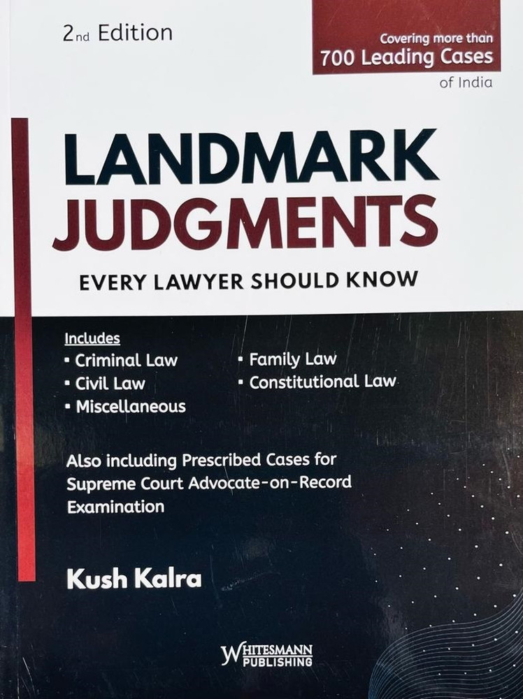 Landmark Judgment Landmark Cases On Civil Contempt Of Court