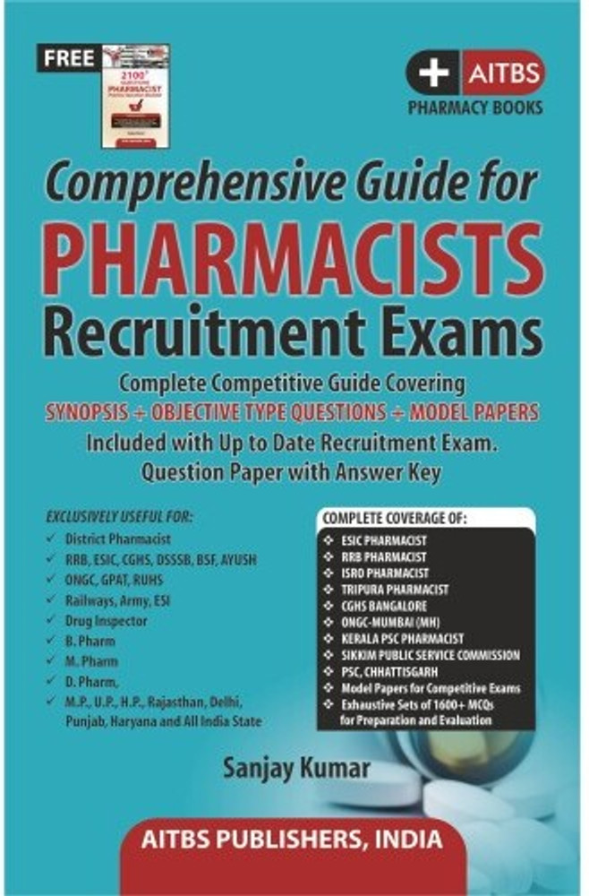 Comprehensive Guide for PHARMACISTS Recruitment Exams (Included 