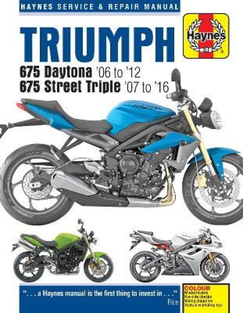 Triumph 675 Daytona (06 - 12) & Street Triple (07 - 16): Buy 