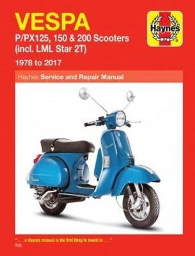 Vespa P/PX125, 150 & 200 Scooters (incl. LML Star 2T) (78-17): Buy 