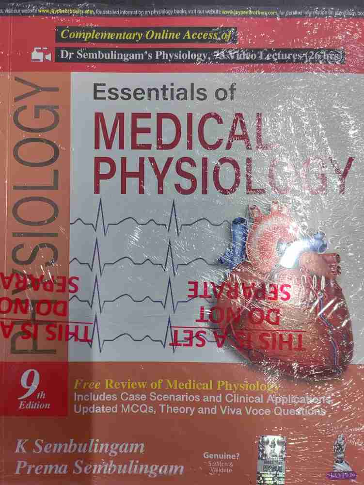 Essentials of Medical Physiology Buy Essentials of Medical