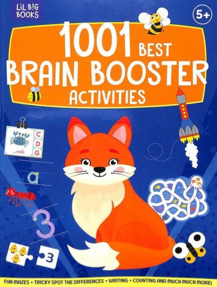 LARGE PRINT FUN & EASY BRAIN WORKOUTS FOR SENIORS: Volume 5: 6 in 1 Senior  Living