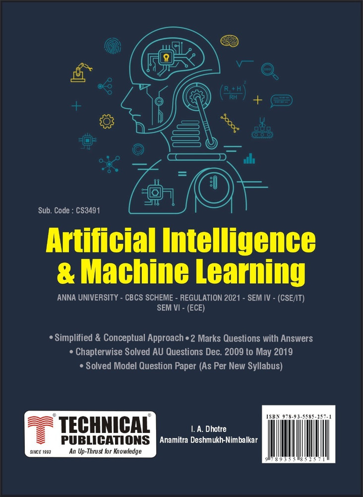 Artificial intelligence and hotsell machine learning syllabus