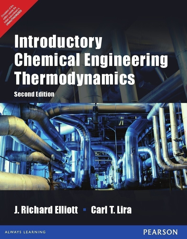 Chemical engineering thermodynamics discount