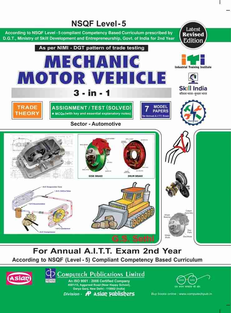 Mechanic shop motor vehicle