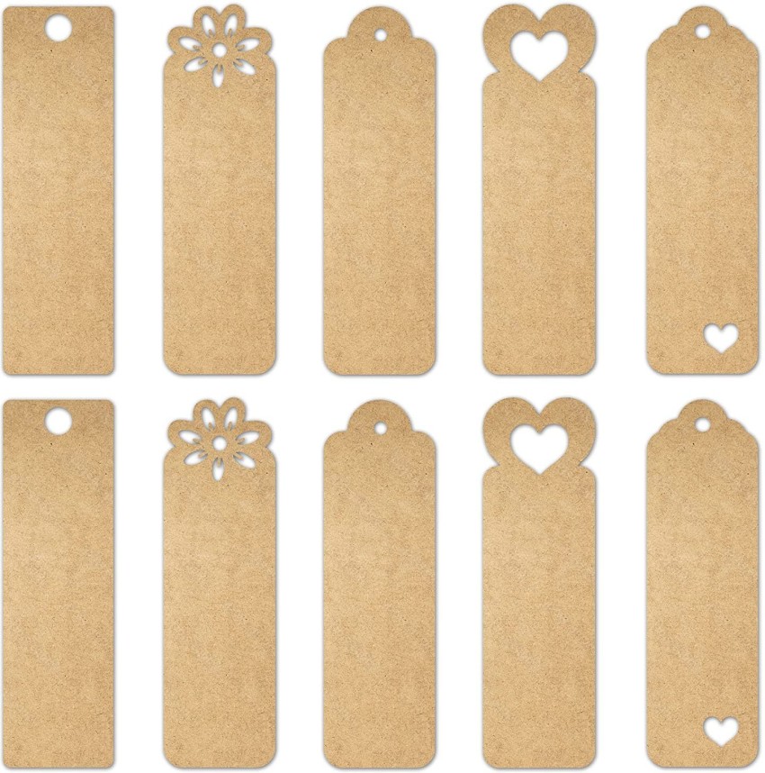 SWAGSTATION MDF Cutout for Art & Craft.MDF Board for Resin  Art,Pyrography,Mandala Art10 Pcs Mixed Design Shapes Bookmark Price in  India - Buy SWAGSTATION MDF Cutout for Art & Craft.MDF Board for Resin