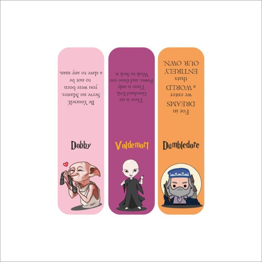 Zesta 3D Cute Animated Harry Potter Magnetic Book mark Gifts for Book  Lovers Book Marks for Book Lovers