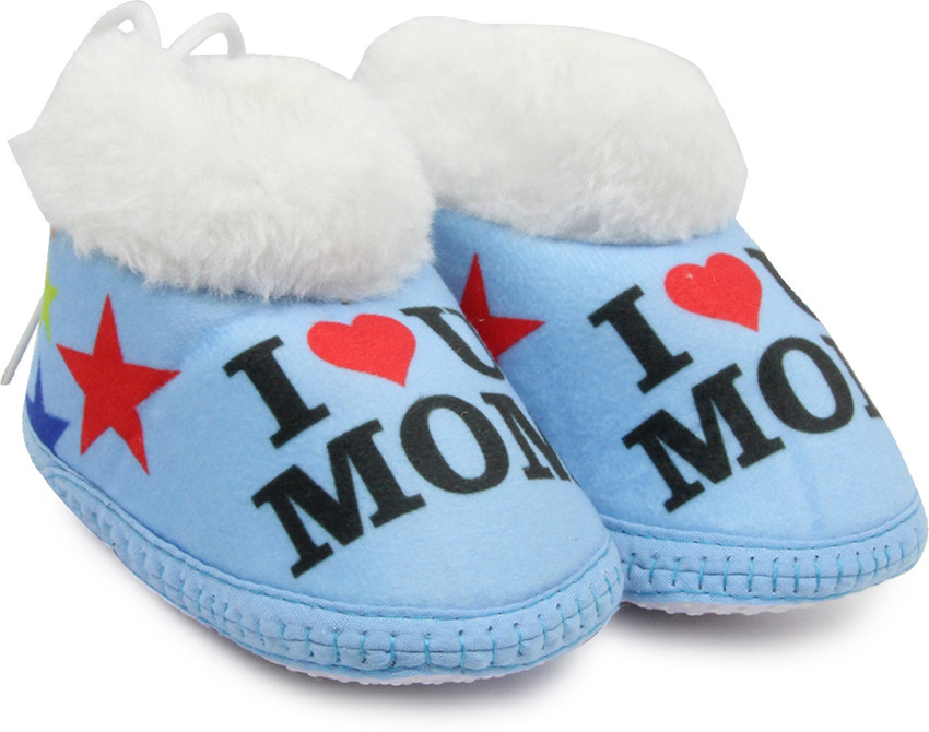 Neska Moda 6 To 12 Months Baby Boys Girls I Love MOM Print Lace
