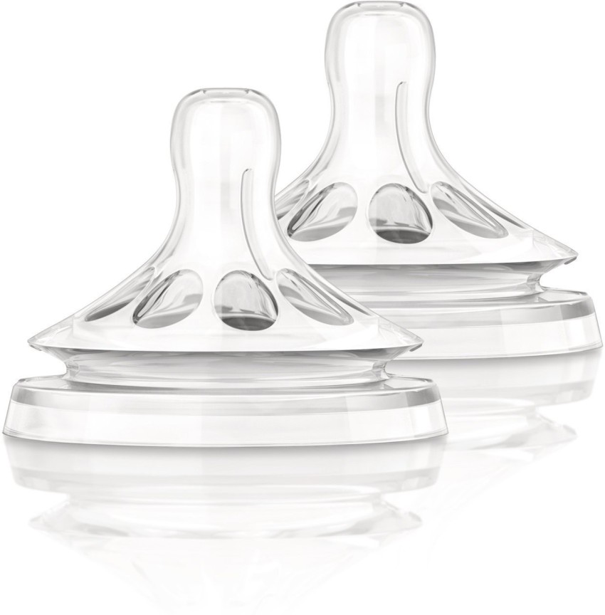 Philips Avent Anti-colic or Classic Plus Nipple / Teats 3m+ 2pcs Medium  Flow 3 Holes ( 2pcs/pack )