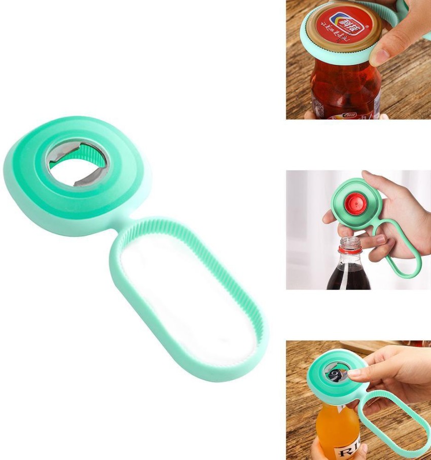 3 Pack 3in1 Multifunctional Bottle Can Opener Plastic Water Bottle