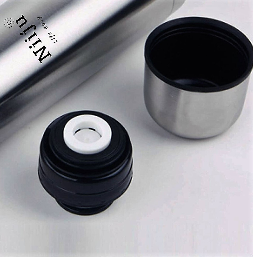 Flask cap outlet