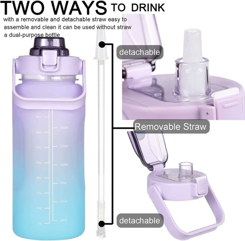 TRK IMPEX Motivational Water bottle for office School Gallon Water