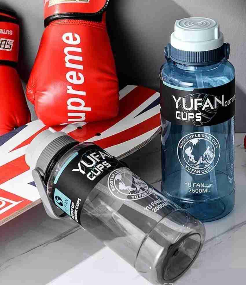 2200Ml Large Capacity Plastic Sports Bottles Portable Outdoor Travel Cold  Water Cup Fitness Gym Protein Shaker Water Bottle