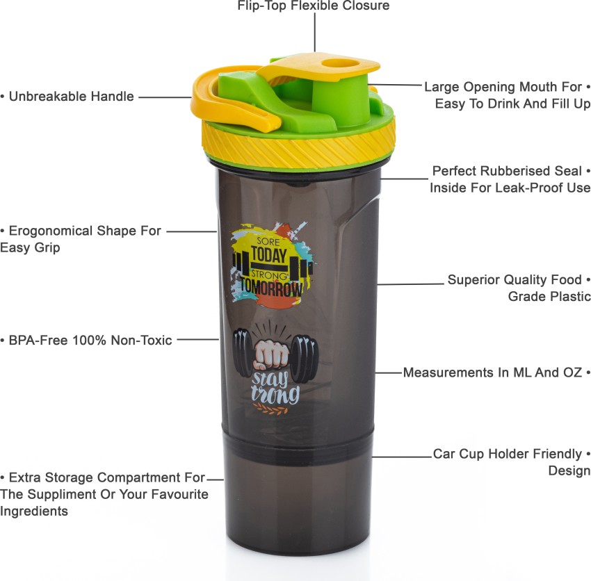 Flipkart SmartBuy Fittox Gym Shaker Bottle for Protein Shake 100% Leakproof  700 ml Bottle - Buy Flipkart SmartBuy Fittox Gym Shaker Bottle for Protein  Shake 100% Leakproof 700 ml Bottle Online at