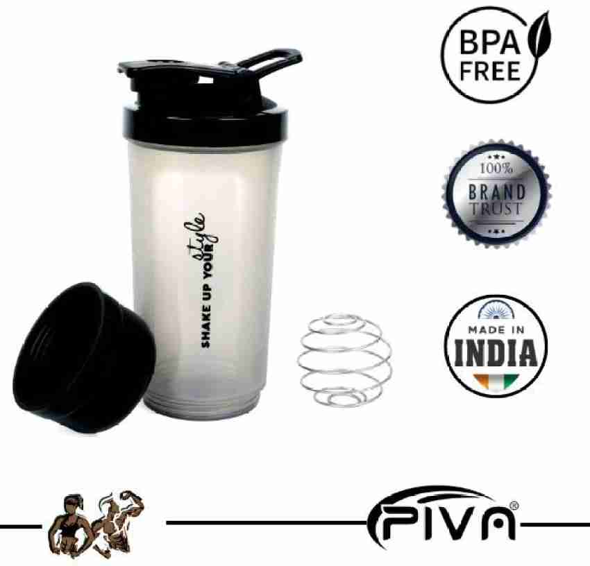 Multi-Compartment Shaker Bottle - BPA Free