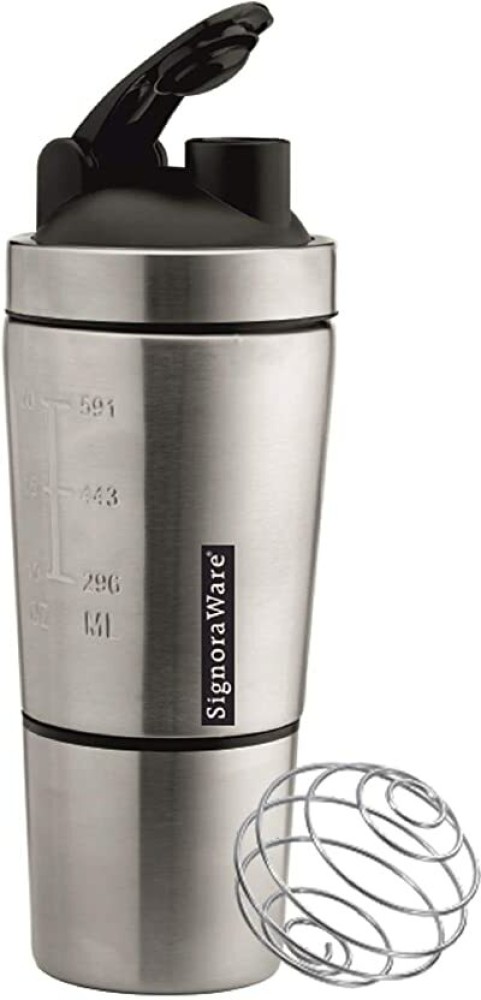 Grey Metal Shaker 800ml