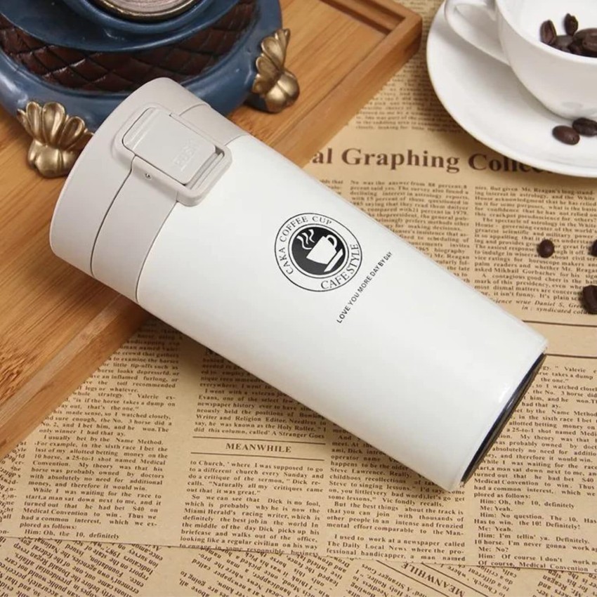 Men Travel Insulated Coffee Cup Thermal Flask Vacuum Thermos Stainless  Steel MBD