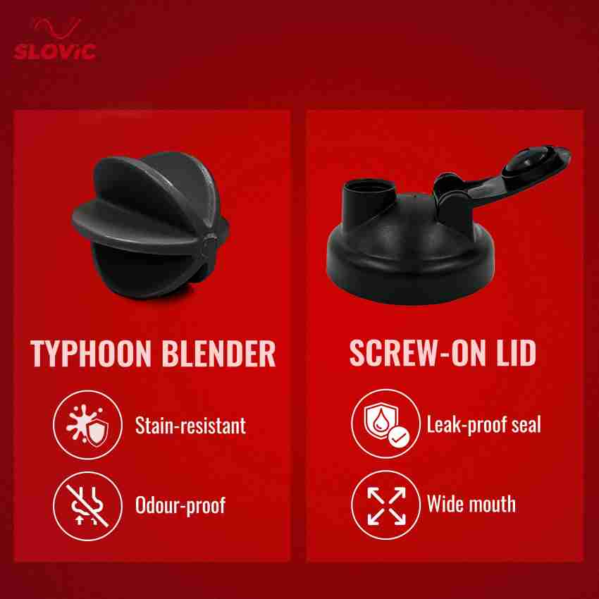 Slovic Shakers for Protein Shake with Tornado Blender