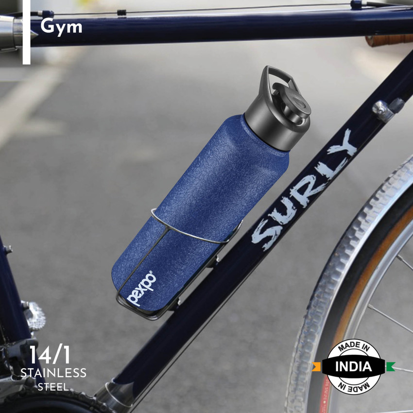 Stainless steel deals bicycle water bottle
