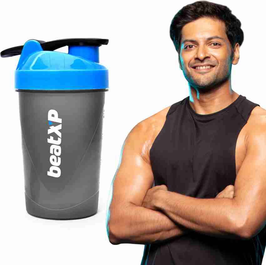 SLOVIC Shakers for Protein Shake, Plastic Free Gym Bottles for Men