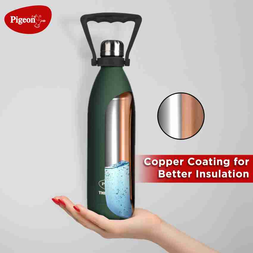 Purchase the MFH 1 Liter Vacuum Thermos Bottle olive by ASMC