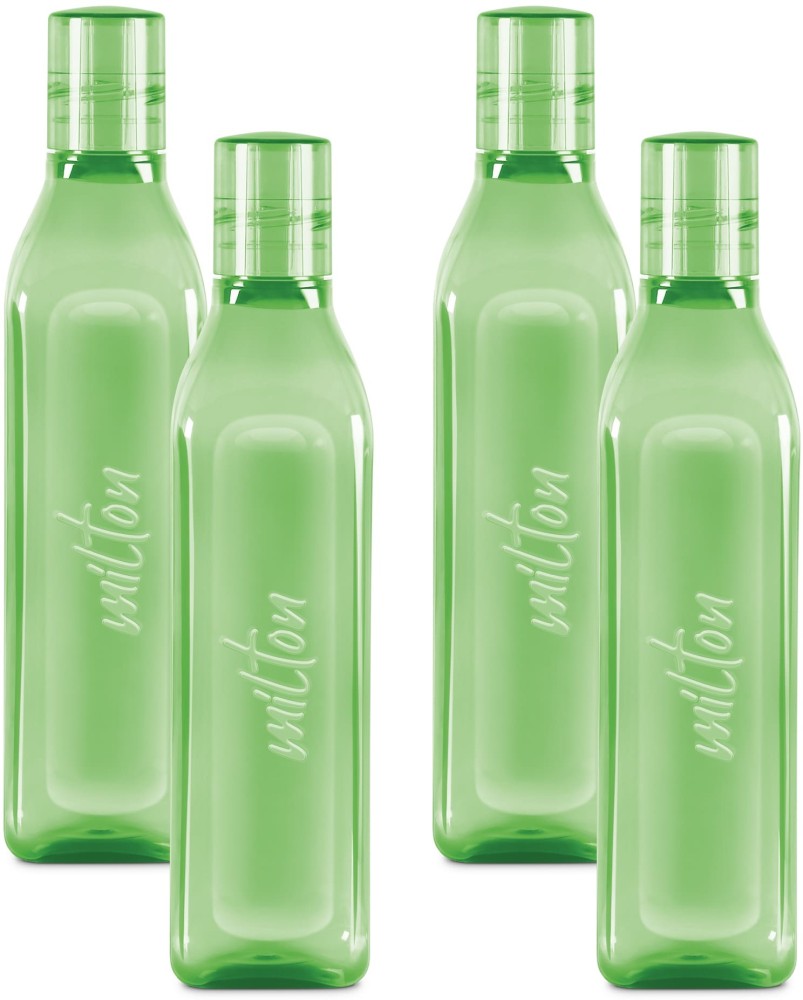 Milton Prime 1000 Pet Water Bottle, Set of 5, 1 Litre Each, Assorted | BPA Free | 100% Leak Proof | Office Bottle | Gym Bottle | Home | Kitchen 