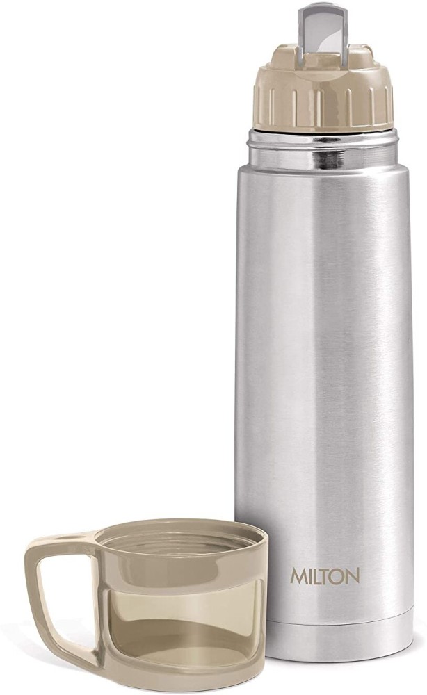  Miniland Thermy 350ml Mediterranean Stainless Steel Flask for  Liquids 350ml Hot and Cold Drinks Over 24h Mediterranean Collection : Home  & Kitchen