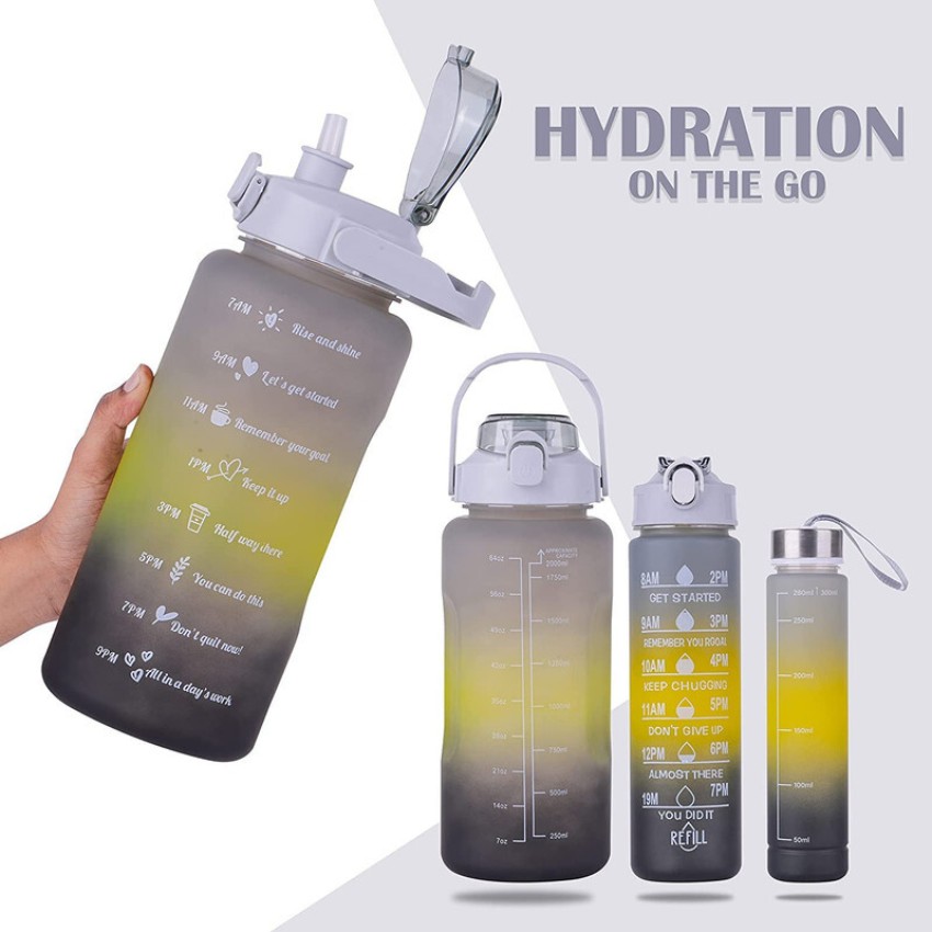 Buy Virtuous Plastic Multicolor 2000 Ml Leak-Proof Drink Fitness Gym  Outdoor Sports Water Bottle Online at Best Prices in India - JioMart.