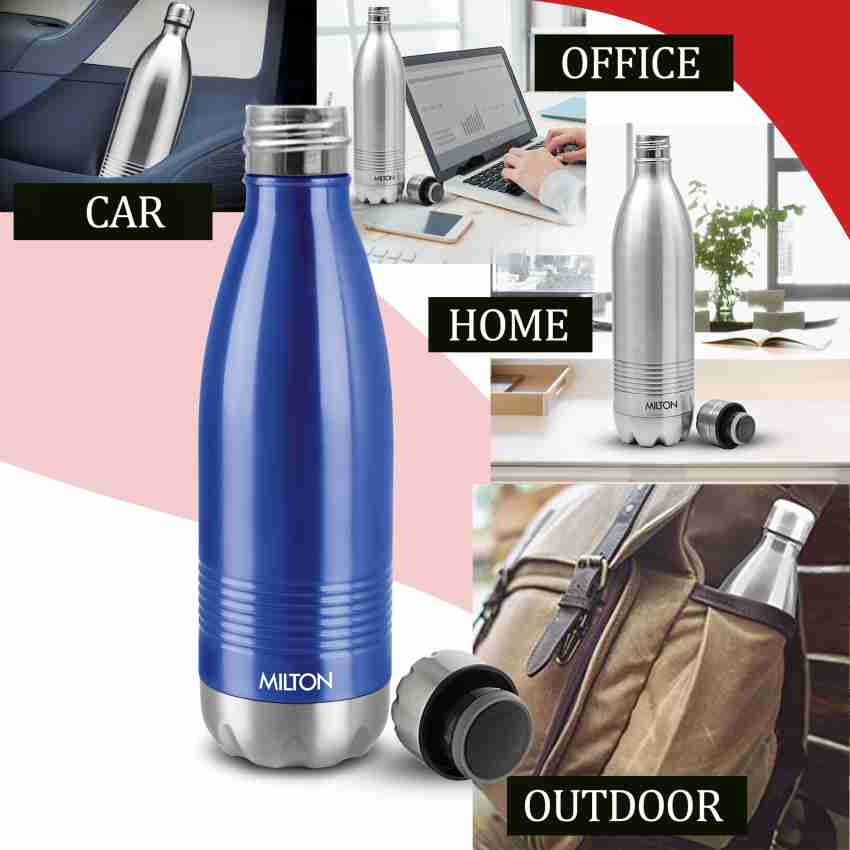 Thermosteel 24 Hours Hot & Cold Water Bottle Color Blue For Unisex 550 ml