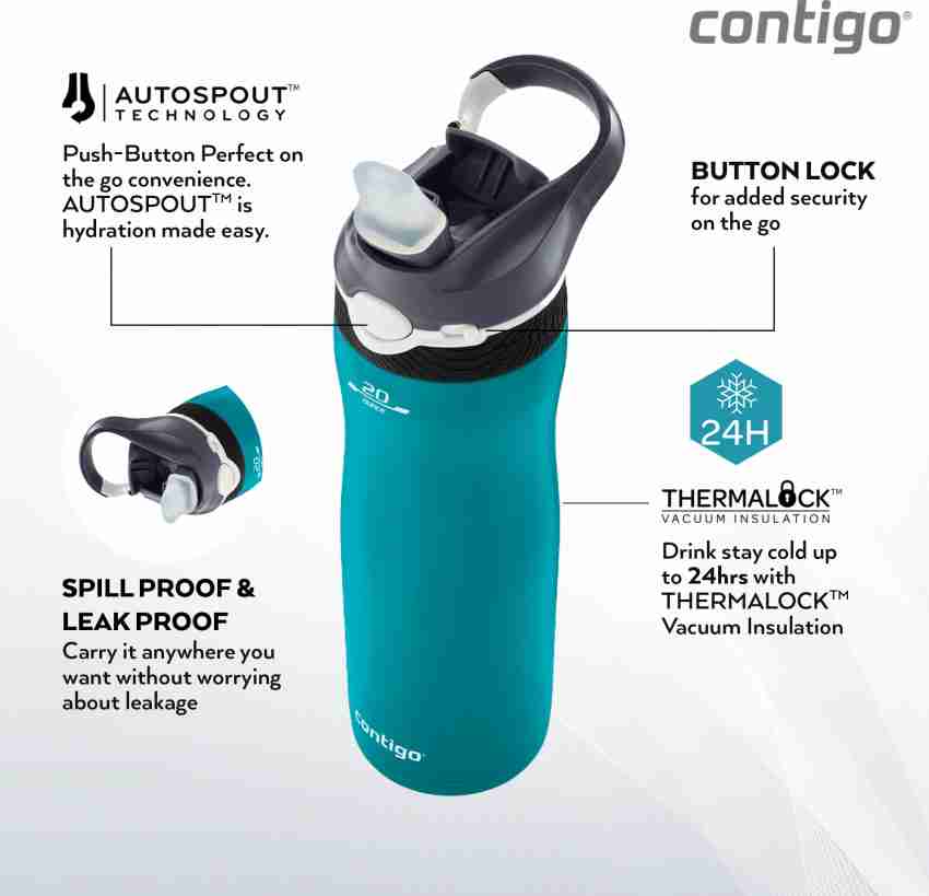 Contigo Ashland Chill Insulated Water Bottle - 590ml - Scuba