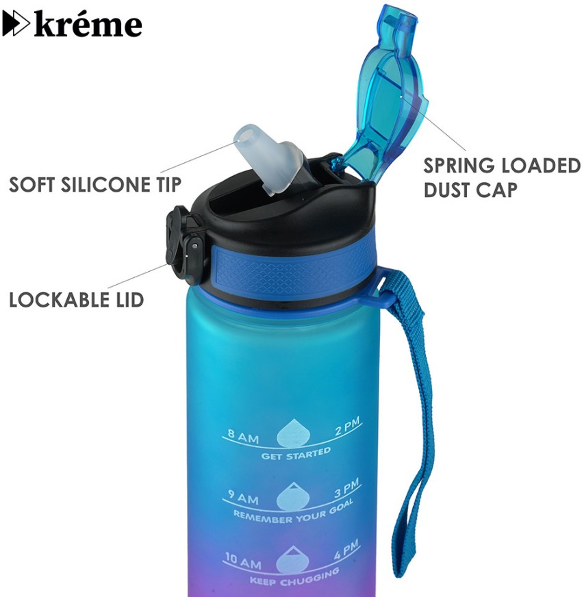 Buy 4tens Water Bottles with Straw Fitness Sports Water Sipper Bottle for  Adults Travel Online at Best Prices in India - JioMart.