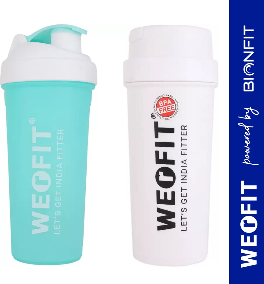 WERFIT Gym Shaker Bottle - Protein Shake Shaker with 2 Storage