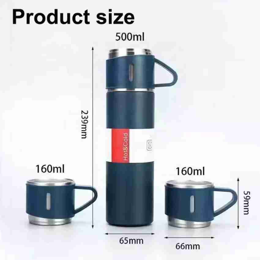 Vacuum Flask Set (Cold & Hot)- طقم حافظة سوائل (بارد وساخن) –