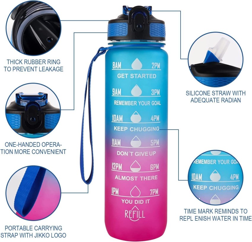 Buy 4tens Water Bottles Motivational Fitness Drinking Bottle for