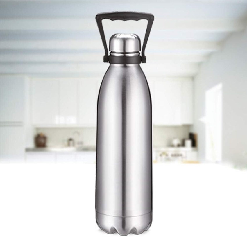 1500ml/2000ml Insulated Water Bottle Stainless Steel Double Wall Vacuum  Sport Bottle with Straw and Handle