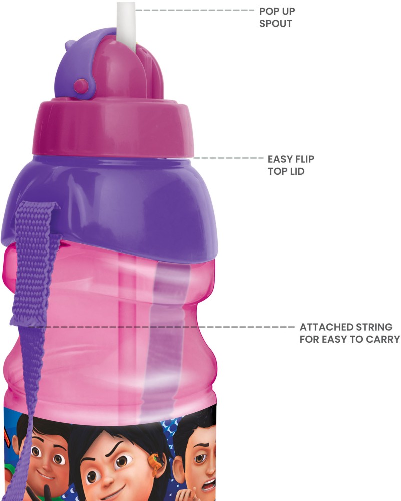 MILTON Cutie 450 Kids School Water Bottle (pack of 2)