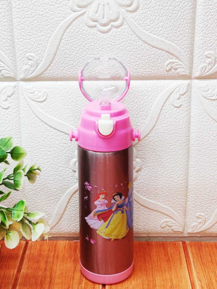 Buy Stainless Steel Princess Kids Sipper Bottle Flask Water Bottle 500 ML