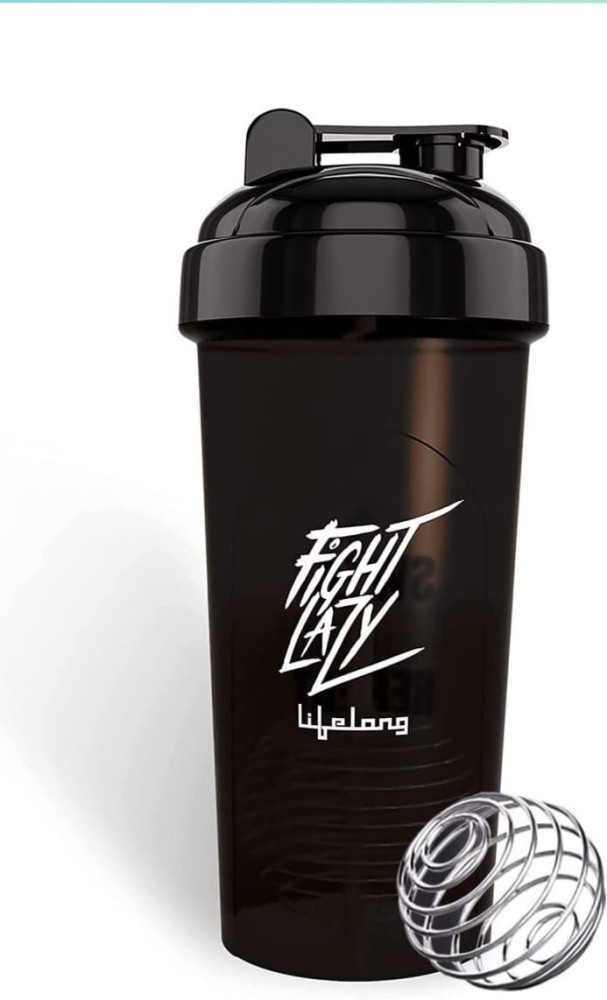 Motivational Gym Workout Bottles, Protein Shaker Blender Bottle