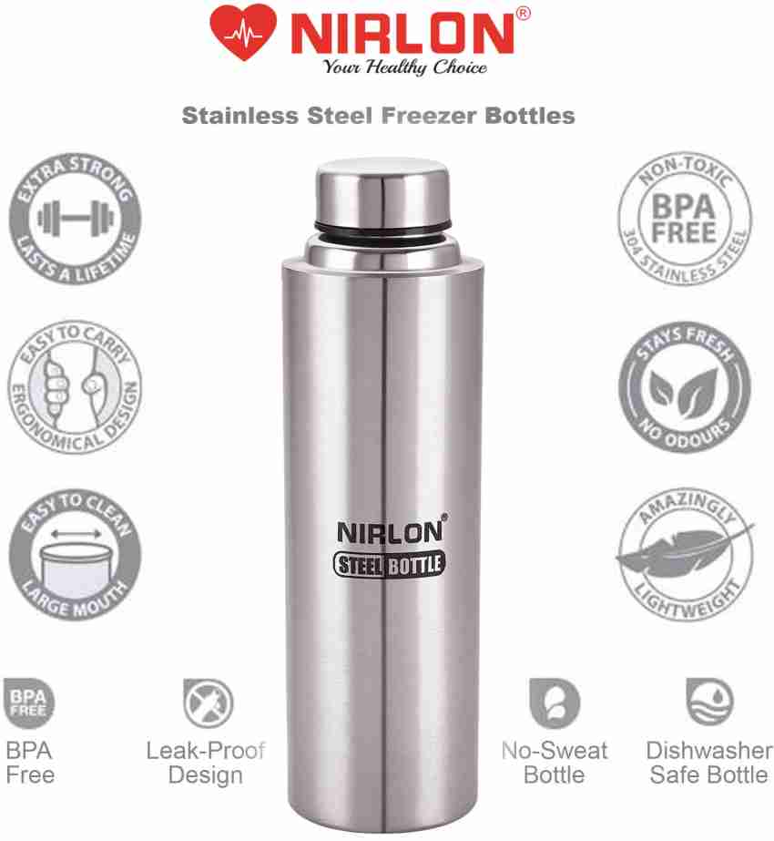 NIRLON Stainless Steel 6 Pcs Fridge Water Bottle/Refrigerator Bottle/T -  Home Decor Lo