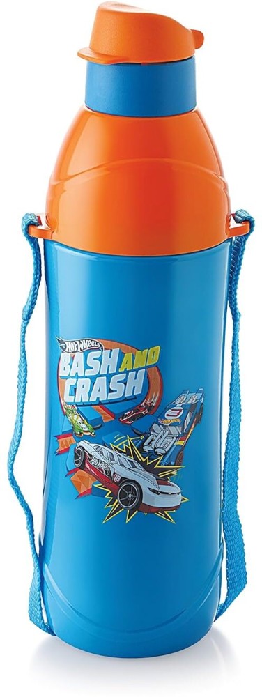 Multicolor Plastic Cello Puro Junior Hot Wheels Insulated Water Bottle