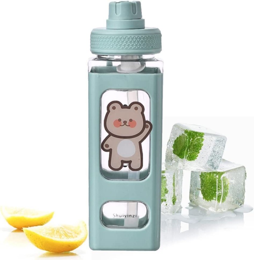 400 ML Kawaii Bear Pastel Water Bottle Cute Kids Girls School