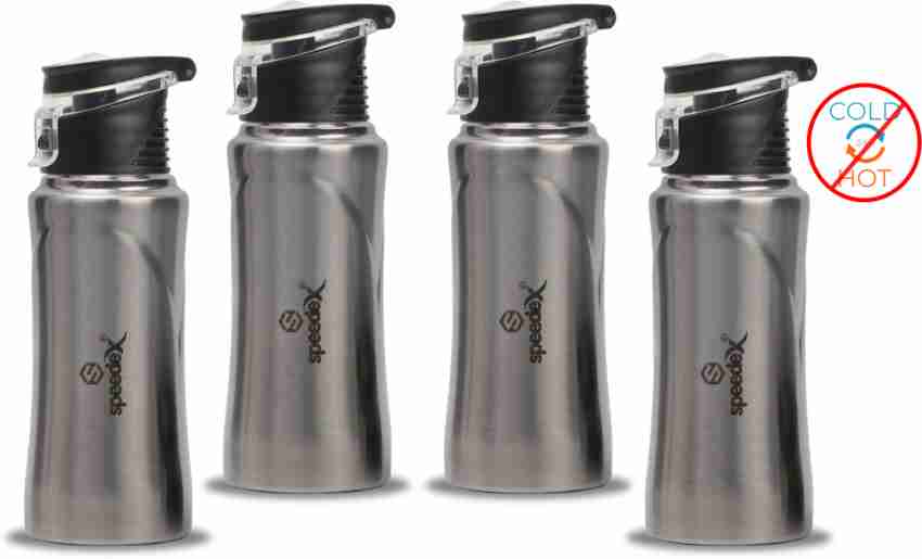 Milton Light Weight Aqua StainlessSteel Silver 750ML 1Pc Water Bottle,Leak  Proof