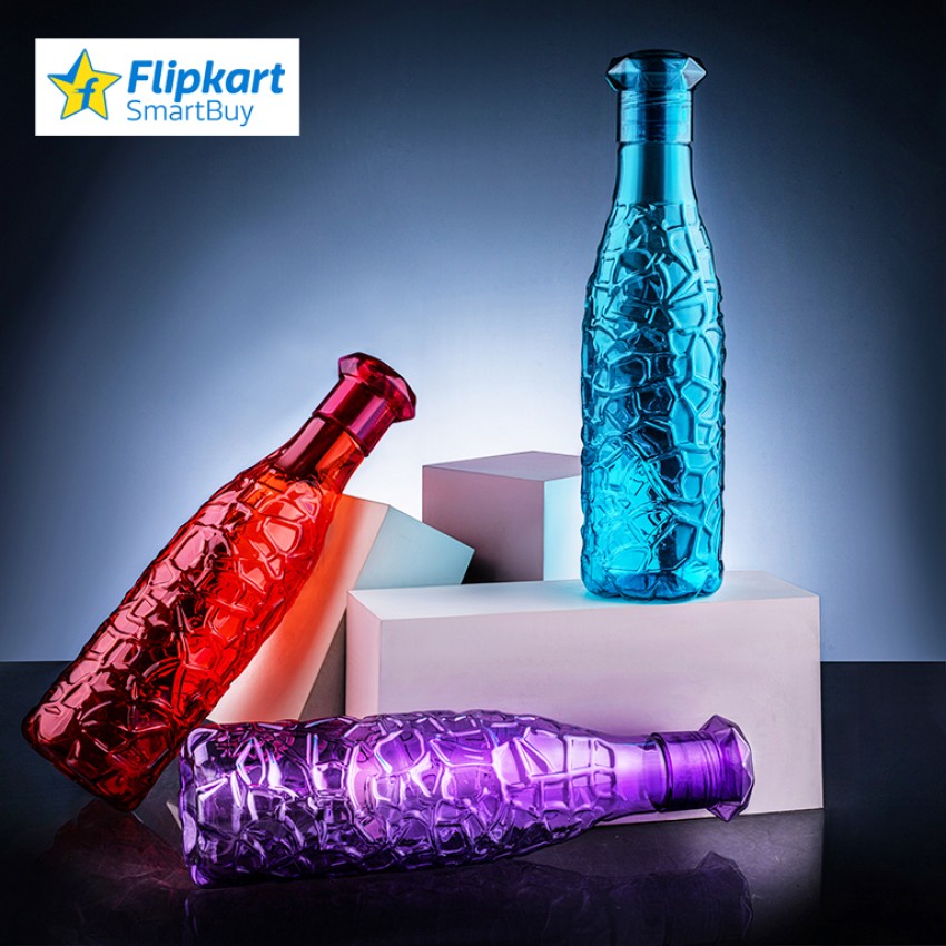 Flipkart SmartBuy Premium Quality Square Shape water bottle set of