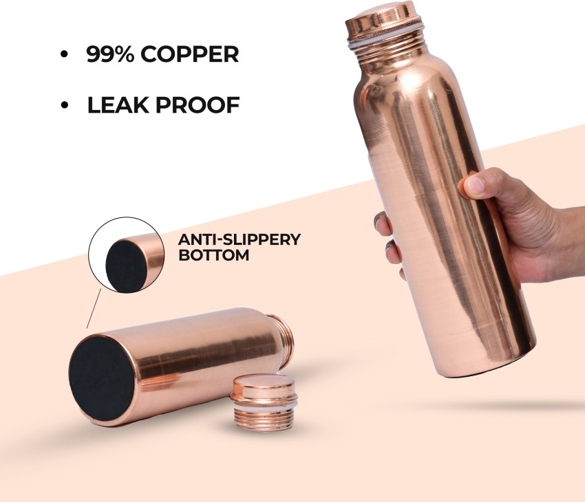 Nature's Own Pure Copper Water Bottle 1000ml – 34 Oz Extra Large – An  Ayurvedic Pure Copper Water Bo…See more Nature's Own Pure Copper Water  Bottle