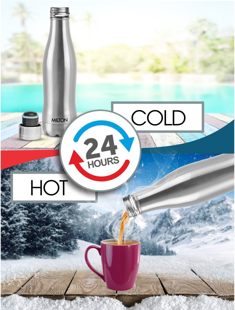 Buy Femora Bullet Thermosteel Stainless Steel Water Bottle/Flask - Hot &  Cold Online at Best Price of Rs 849 - bigbasket