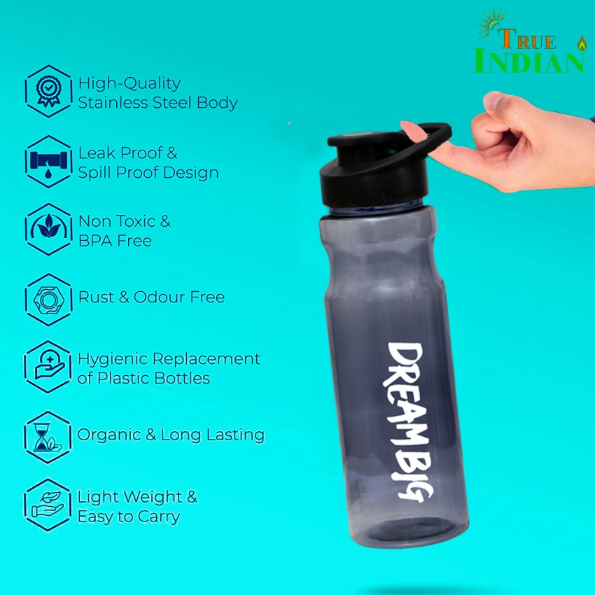 Leak Proof, Easy to Carry Gym Cyclone Protein Shaker Bottle for Gym 500ml  Blue