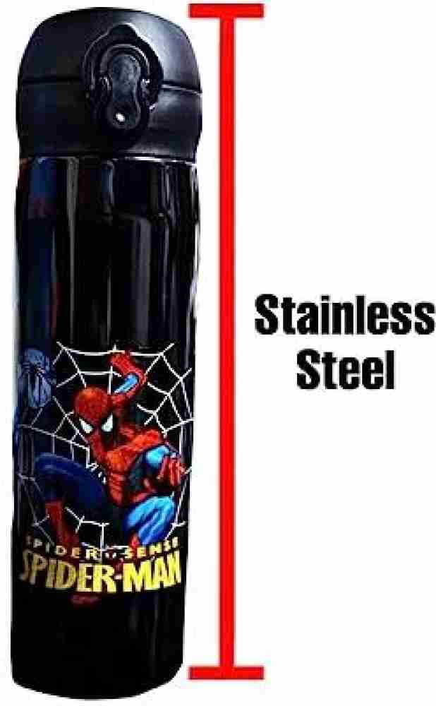 Spiderman Super Heroes LED Temperature Stainless Steel Double Wall
