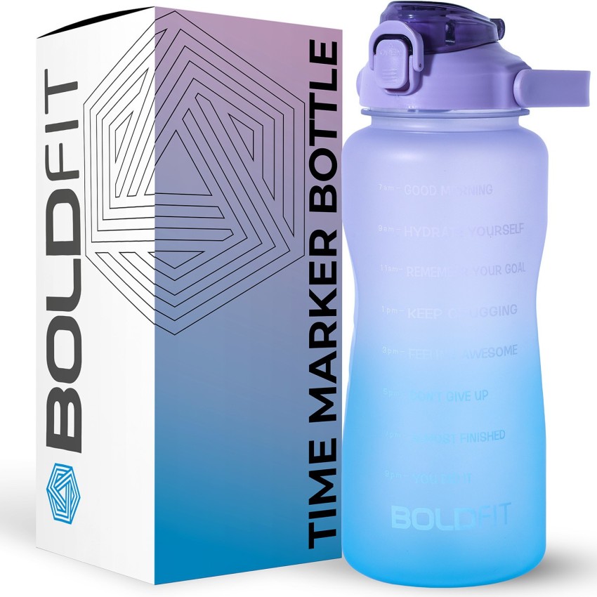 Boldfit Gym Gallon Bottle, For Men and Women (Pink, Blue Color) 2 Litre  Capicity